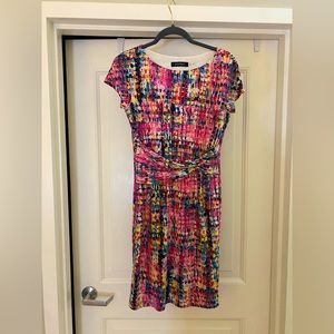Ellen Tracy Colorful Dress